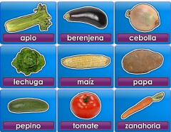 Gemüse - Los vegetales (parte 1)