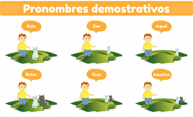 Das Demonstrativpronomen – El pronombre demostrativo